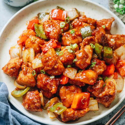 Sweet and sour chicken